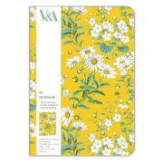 Yellow Flowers A5 Notebook