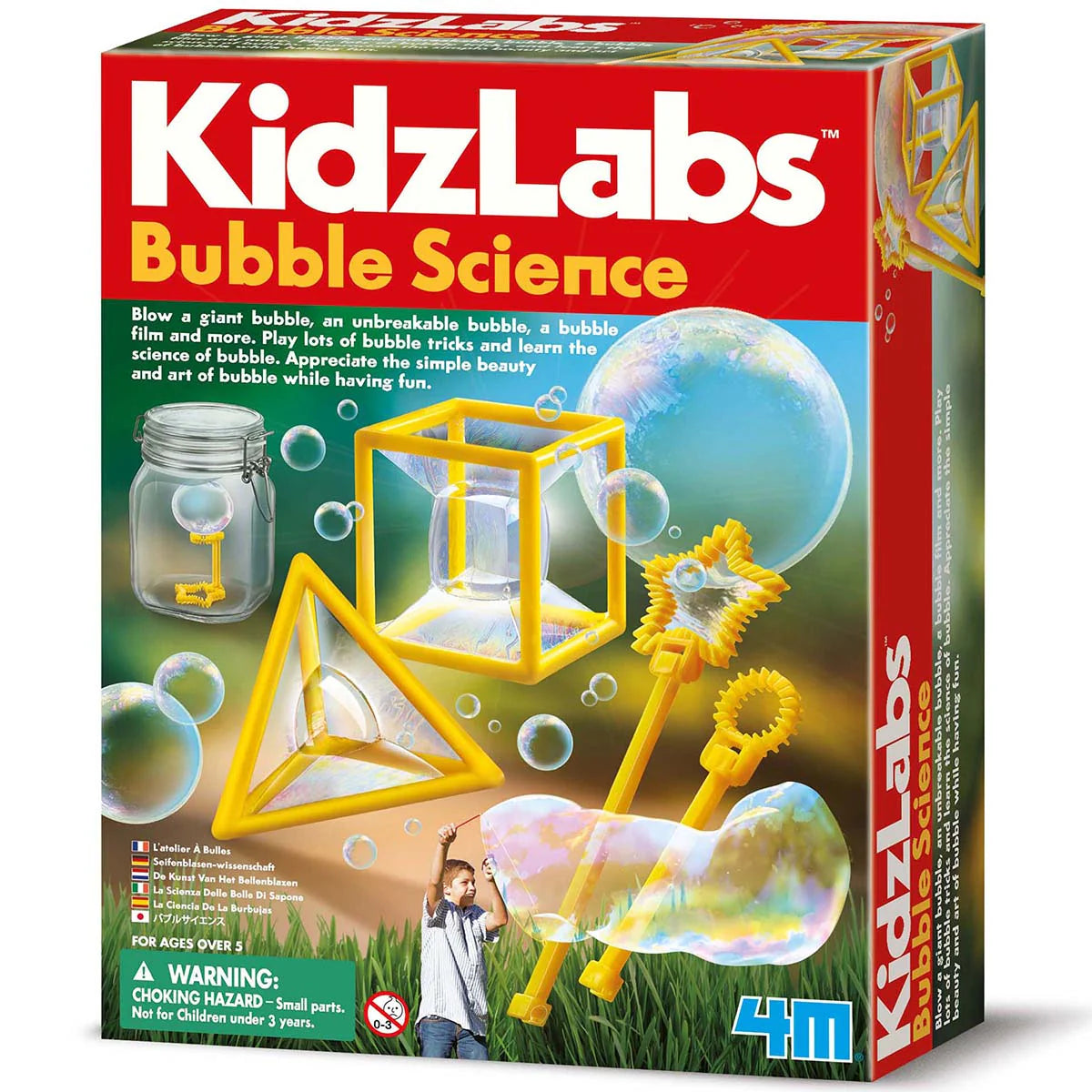 4M Kidz Labs Bubble Science