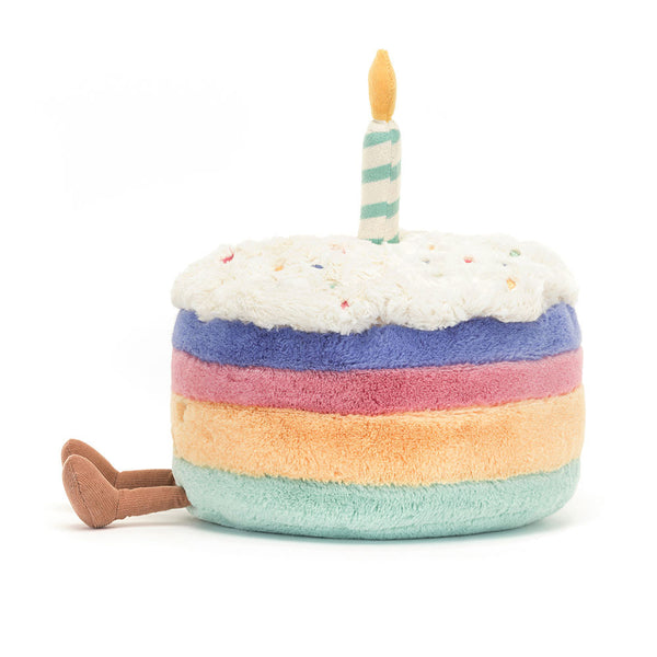 Amuseables Rainbow Birthday Cake Large