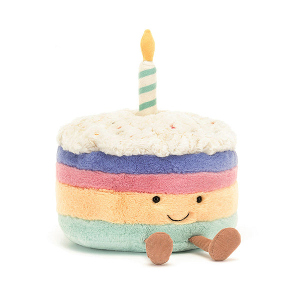 Amuseables Rainbow Birthday Cake Large