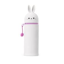 Legami Kawaii 2-In-1 Soft Silicone Pencil Case - Bunny