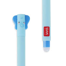 Legami Erasable Pen - Elephant - Blue Ink