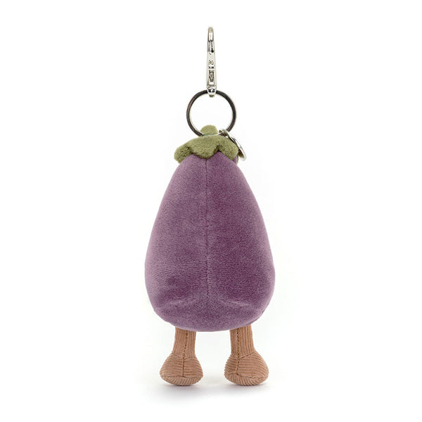 Vivacious Aubergine Bag Charm