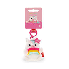 Unicorn Plush Key Ring - Super Soft!