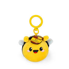 Bee Plush Key Ring - Super Soft!