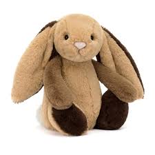 Original Bashful Patchwork Brown Bunny