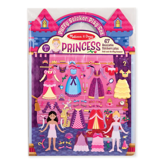 Puffy Stickers Play Set - Princess