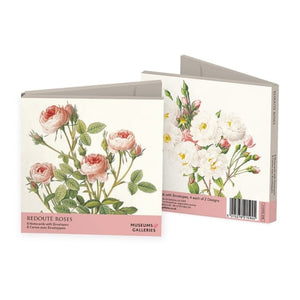 Square Notecard Wallet - Roses Redoute