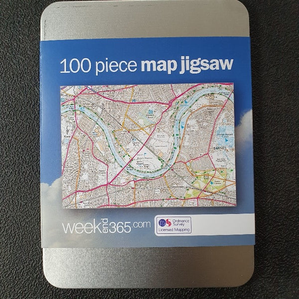 Barnes Map 100pc Jigsaw