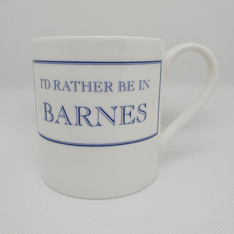 I'd Rather be in Barnes Mug