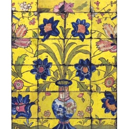 Panel of Glazed Tiles