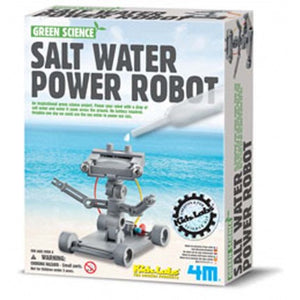 4M Green Science Salt Water Power Robot