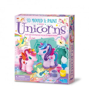 4M Mould & Paint - 3D Glitter Unicorn