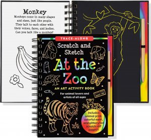 Scratch & Sketch At The Zoo