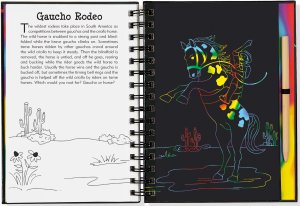 Scratch & Sketch Horses