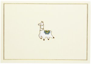 Llama Note Cards