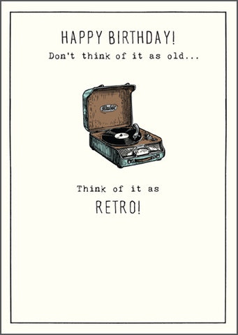 Think of it as RETRO!