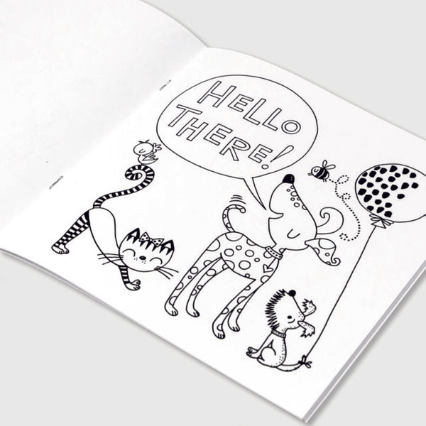Dogs and Cats Colouring Book