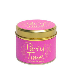 Party Time Scented Candle Tin