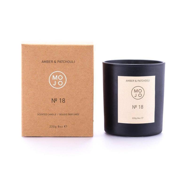 Mojo Amber and Patchouli Candle No 18