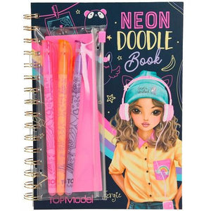 Neon Doodle Book Top Model