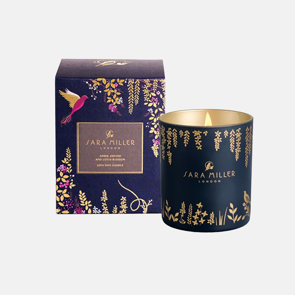 Sara Miller Amber, Orchid and Lotus Blossom Candle