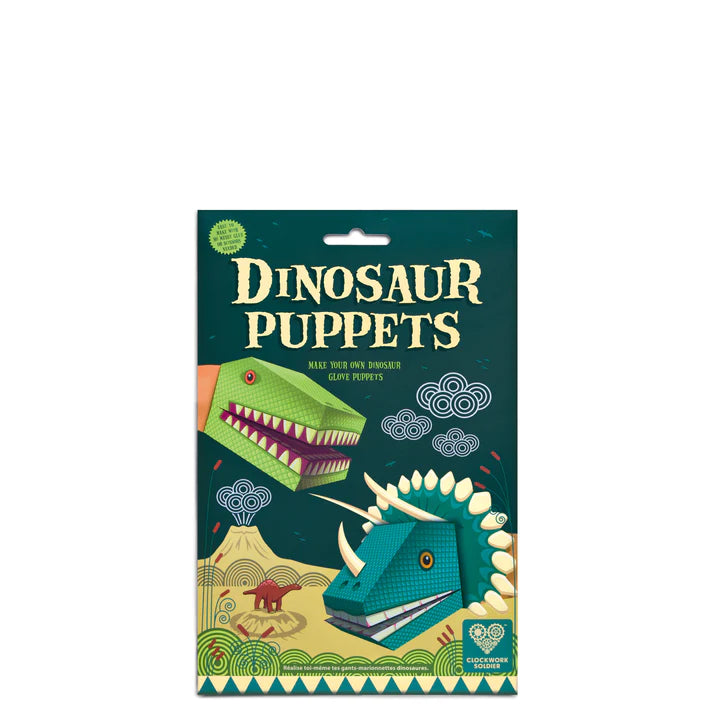 Create Your Own Dinosaur Puppets